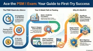 PSM I certification Study Guide 2025: Pass at First Try