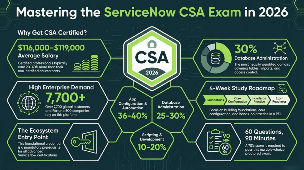ServiceNow CSA study guide - exam preparation