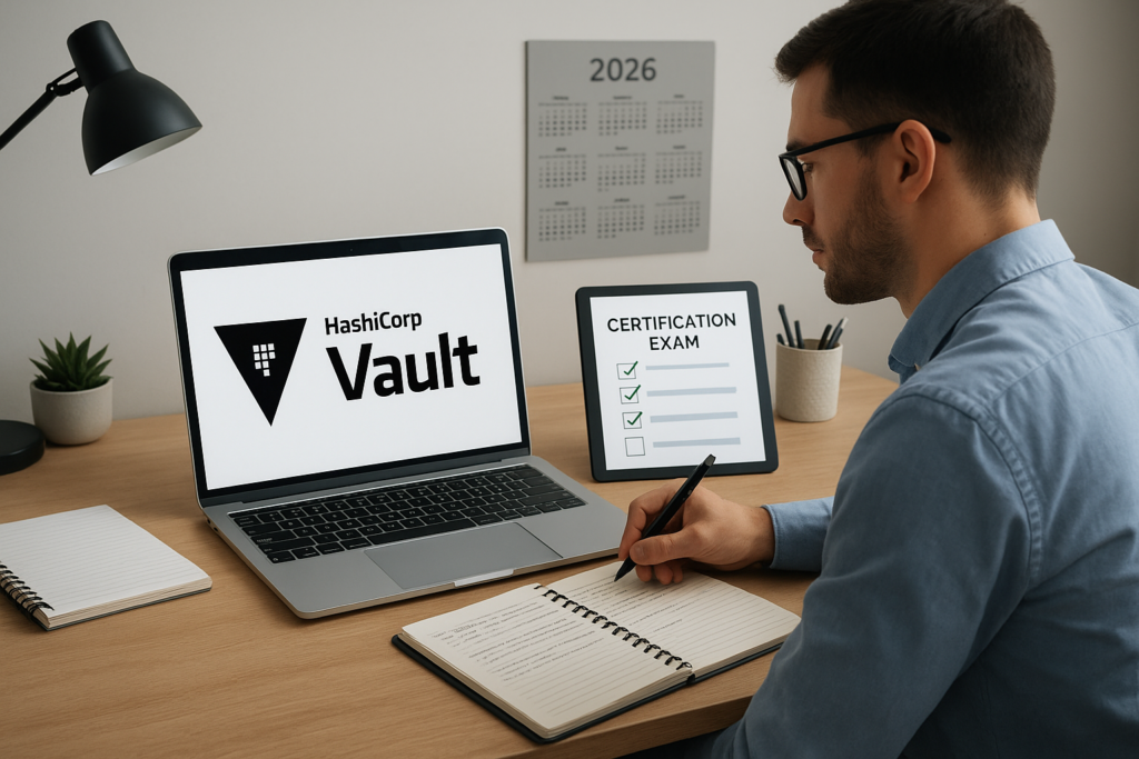 HashiCorp Certified Vault Associate (002) study guide workspace 2026
