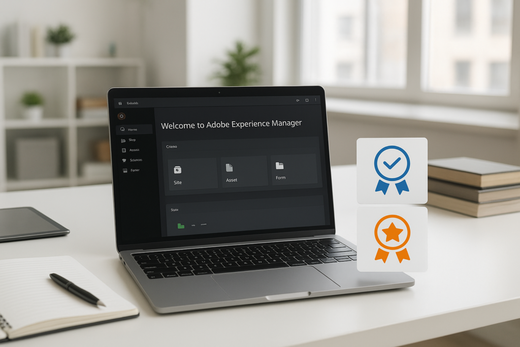 Adobe Certified Expert – Adobe Experience Manager (AEM) Sites Business Practitioner study guide workspace