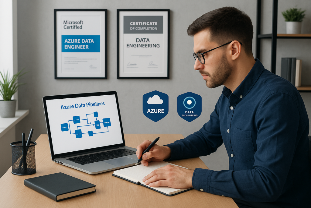 Data engineer preparing for Microsoft Certified Azure Data Engineer Associate certification in 2026